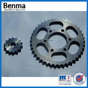 Cheap price YBR125 motorcycle sprocket/YBR125 transmission systems for sale