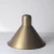 Import Cheap Small Lighting Accessories Custom Cover Metal Lampshade Gold Frosted Golden Brass Lamp Shades For Hotel from China