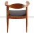 Import Cheap Upholstered ASH Wooden Restaurant Chair from China
