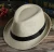 Import cheap wholesale Panama Fedora Mens paper Straw Hat Trilby Fedora Hat from China