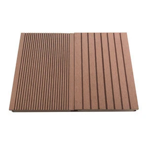 Cheap wood plastic composite decking material flooring