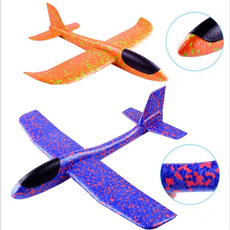 Children Toy Hand Throw Airplane Kid Outdoor Sport EPP Flying Glider Model Large Foam Aircraft Resistant Breakout Plane