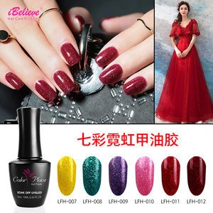 China factory LOGO available odorless nail polish uv gel