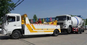 China Foton 4*2 road wrecker wrecker towing trucks