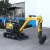 china made new mini multifunction crawler hydraulic excavator attachments manufacturer for sale