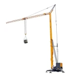 China Manufacturer Cheap Mini Grua Torre Self Erecting 2 Ton 1 Ton Engine Mobile Tower Crane Price