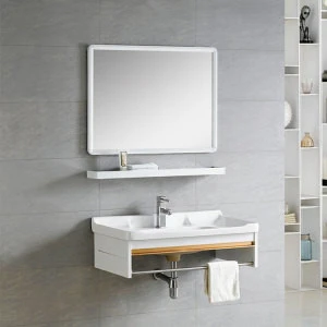 chinese factory cheap hotel bathroom furniture,modern aluminium basin stent bathroom vanity