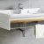 Import chinese factory cheap hotel bathroom furniture,modern aluminium basin stent bathroom vanity from China