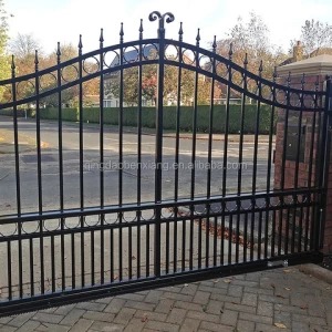 Chinese  Supplier High Quality Steel House Iron Main Gate Designs