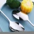 Import Chinese tableware restaurant household stainless steel tableware palace style luxury cutlery stainless steel tableware wedding t from China