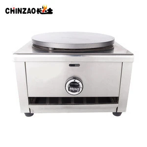 CHINZAO Most Selling Products Food Making Machine 400mm Plate Diameter Automatic Crepe Maker