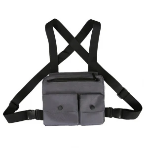 Chiterion Oxford Sports Chest Rig Bags Tactical Crossbody Streetwear Shoulder Sling Vest Pack Hip Hop Women Waist Bag Men Bumbag
