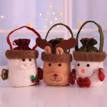 Christmas mall hotel restaurant children's candy gift bag portable bag for apple
