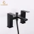 Import Chrome Plating Bath Waterfall Square Deck Mounted Bathtubs Bath Shower Tap Faucets With Hand Shower from China