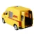 Import City courier service 1:16 inertia dhl toy truck express vehicle with light and sound from China
