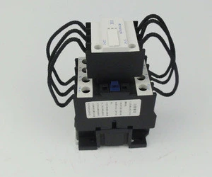 CJ19 220v AC Single Phase Contactor , Electric Power Capacitor Contactor 43A