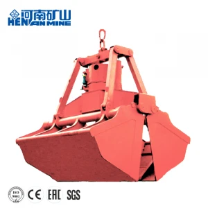 Clamp Shell Grab Crane Bucket for Sale