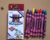 Classic Color Pack Crayons Wax 6 color customs printed crayon