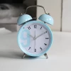 Classical Metal  Kids Alarm Clock  Night light  With Ring Bell Backlight Battery Operated Manufacturer Wholesale Table Clock