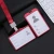 Import Clear fancy aluminium id card holder with lanyard from China