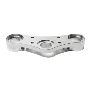 CNC machine billet aluminum triple clamp motorcycle spare parts quality chinese products
