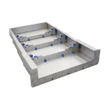 CNC Machinery Tool Equipment Telescopic Shield Steel Bellow Cover