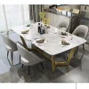 Coffee round dining marble table top for restaurant
