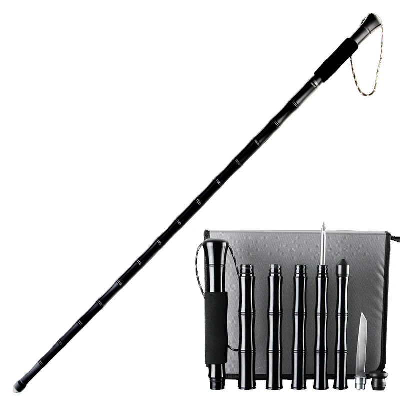 Buy Collapsible Retractable Walking Cane Multi Function Tactical Self