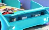Combination Car Toddler Bed Child, School Kid Wood Bed With Storage