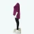 Import comfortable soft cotton casual cute dress womens plus size purple tops ladies casual wear lace bottom long sleeve cheap blouse from China