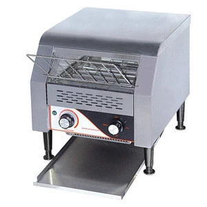 Commercial Equipment High Efficiency Bread Flat Electric Conveyor Toaster