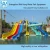Import Commercial fiberglass swimming pool slide for home amusement water play equipment from China