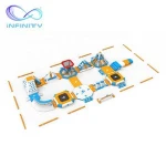 Commercial Inflatable water park inflatable  aqua park  inflatable water park floating water play equipment