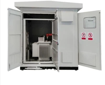 Complete Substation Transformer with Distribution Transformer Mv and Hv Compartment