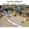 concrete sidewalk cost saving reusable flexible formwork plastic
