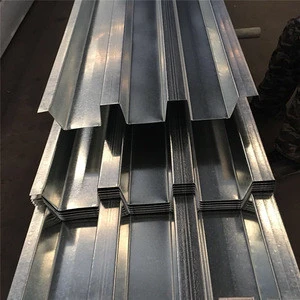 Corrugated deck sheet 0.6-1.2mm YX75-200-600 Metal decking sheet/Galvanzied steel deck plate sheet