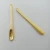 Import Cosmetic spatula gold cosmetic spatula from China