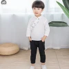 cotton and linen tang suit ethnic style hanfu clothing Chinese traditional clothing for kids clothing sets boys