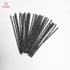 Cotton Smoking Accessories Cleaning Tool Black with White dotes Tobacco Pipe Cleaners Stem Sticks pp Package