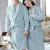 Import Couples Nightgown Flannel Pajamas Male Female Couples Bathrobe Thick Coral Fleece Nightgown from China