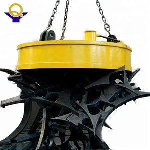 Crane chain  Excavator Electric Lifting Magnet for steel scraps
