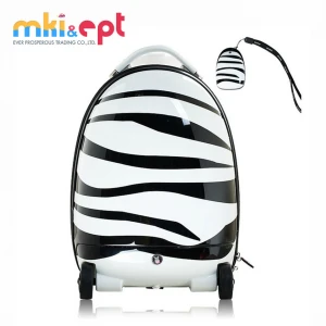 Crazy selling cute and top quality kids luggage with remote control function