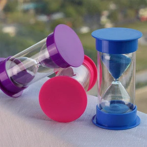 Creative Wholesale 30 Minutes Plastic Glass Hourglass Sand Clock