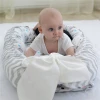 Crib Snuggle Nest Newborn Organic Sleeping Bag Super Soft and Breathable Infant Portable Bionic Bed Baby Nest