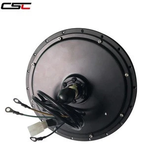 CSC Hot Selling 48V 1500W Brushless Gearless MTB Hub Cassette Threaded Electric bike Motor Electric Bicycle Front Wheel Motor