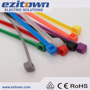 CT self-locking wire wraps eco-friendly tie straps electrical Nylon cable ties fasteners china manufacturers plastic cable tie