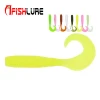 Curly Tail Soft Worm 65mm 3g twisty worm Soft Fishing Lure Soft Lure factory