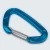 Import Custom 24kn Aluminum Carabiner Hook Colorful Spring Locking Wire Gate Carabiner from China