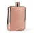 Import Custom 6 oz Rose Gold Hip Flask Plated 304 Stainless Steel Liquor hip Flask from China