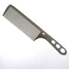 Custom aluminum metal cutting hair comb wholesale